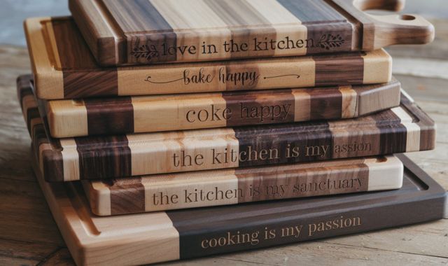 personalized engraved cutting boards